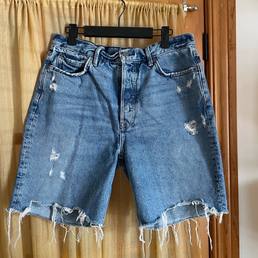 GRLFRND denim cut off shorts